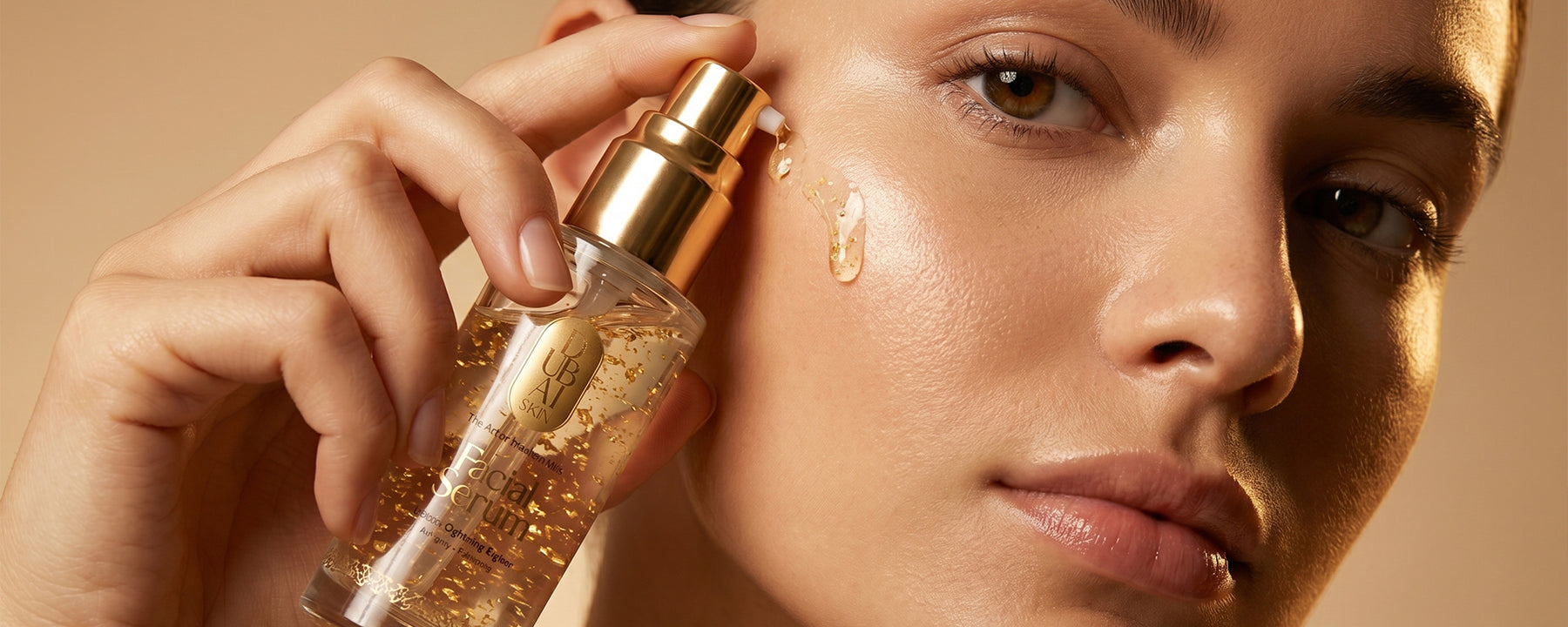 Dubai Skin facial serum ritual